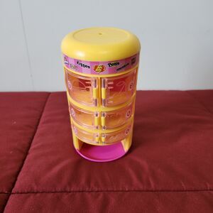 LOL Surprise Mini Sweets Surprise-O-Matic Dispenser Capsule Pink Yellow Toy